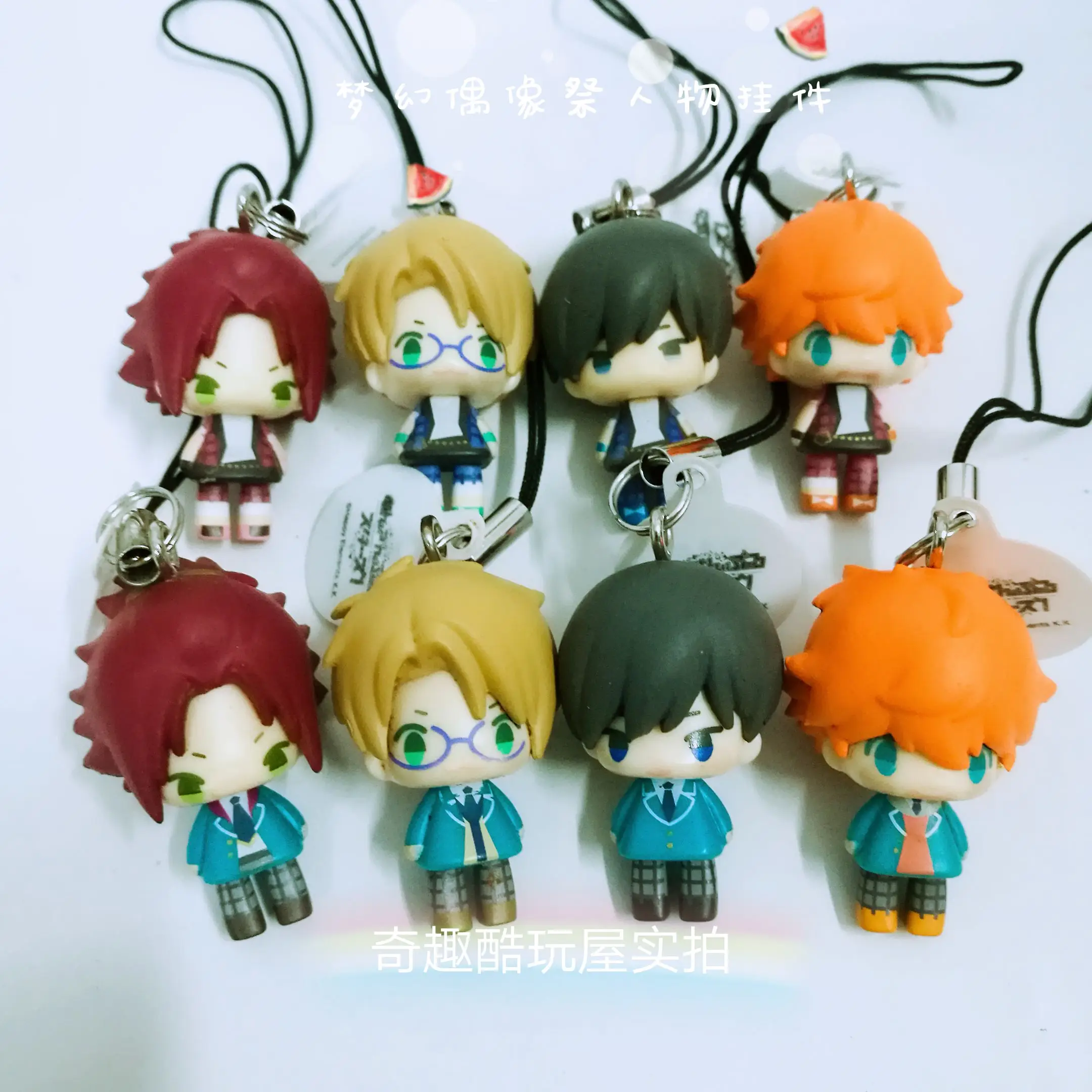 

Подвеска для куклы Akehoshi Subaru Hidaka Hokuto Yuuki Makoto Isara Mao, 3 см