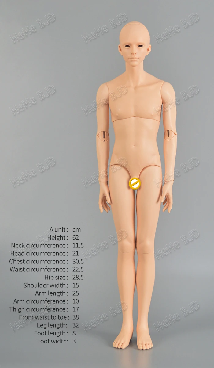 Полимерная BJD 1/3 мужская кукла Оскар, фигурки, бесплатные глаза, HeHe BJD