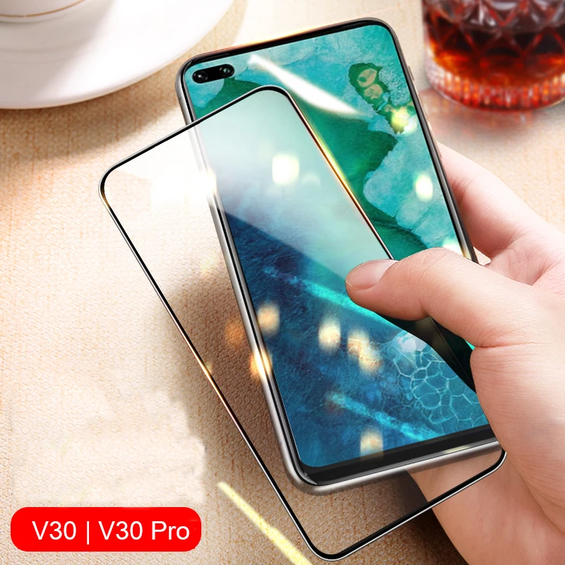 Raugee закаленное стекло для huawei honor V30 V 30 защитная пленка на весь экран View Pro