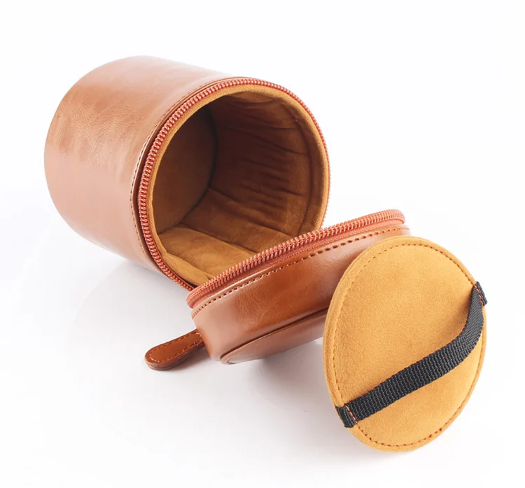 Универсальная сумка для объектива в стиле ретро жесткий чехол из искусственной