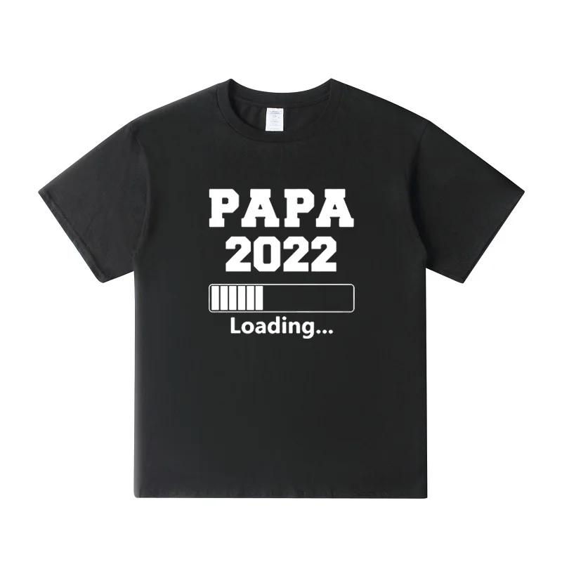 

Новые футболки с графическим принтом Papa 2022, забавная Футболка для беременных, Мужская Уличная одежда в стиле Харадзюку, футболки оверсайз и...