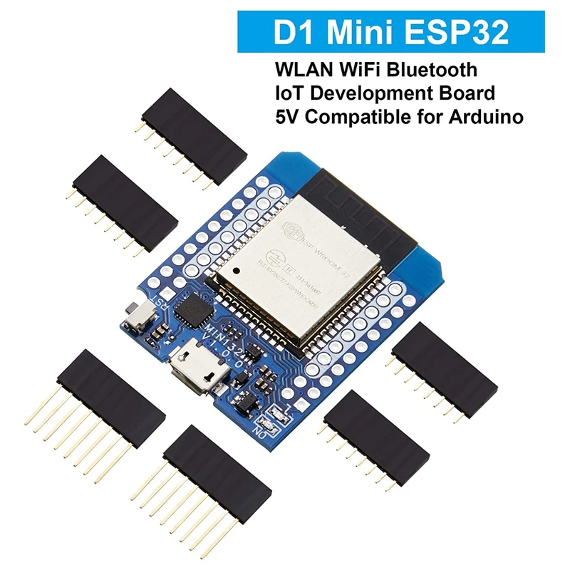 

LIVE MINI KIT ESP32 Wireless WiFi Bluetooth 2 in 1 Dual-Core CPU Development Board Module