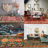 high end fashion vintage rug elegant ethnic style bedroom living room corridor carpet kitchen bath mat bed blanket
