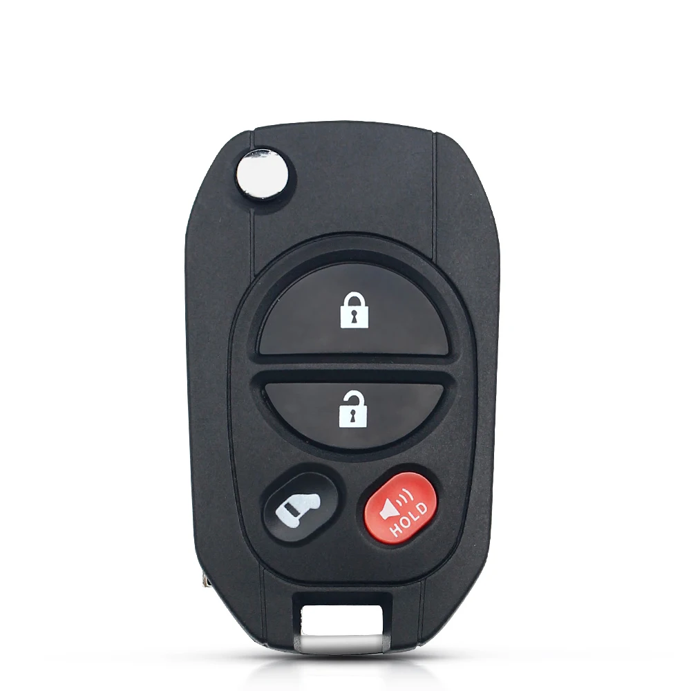 

Обновленный модифицированный чехол KEYYOU для Toyota Highlander Sequoia Sienna Tacoma, брелок для 3/4/5/6 кнопок, замена
