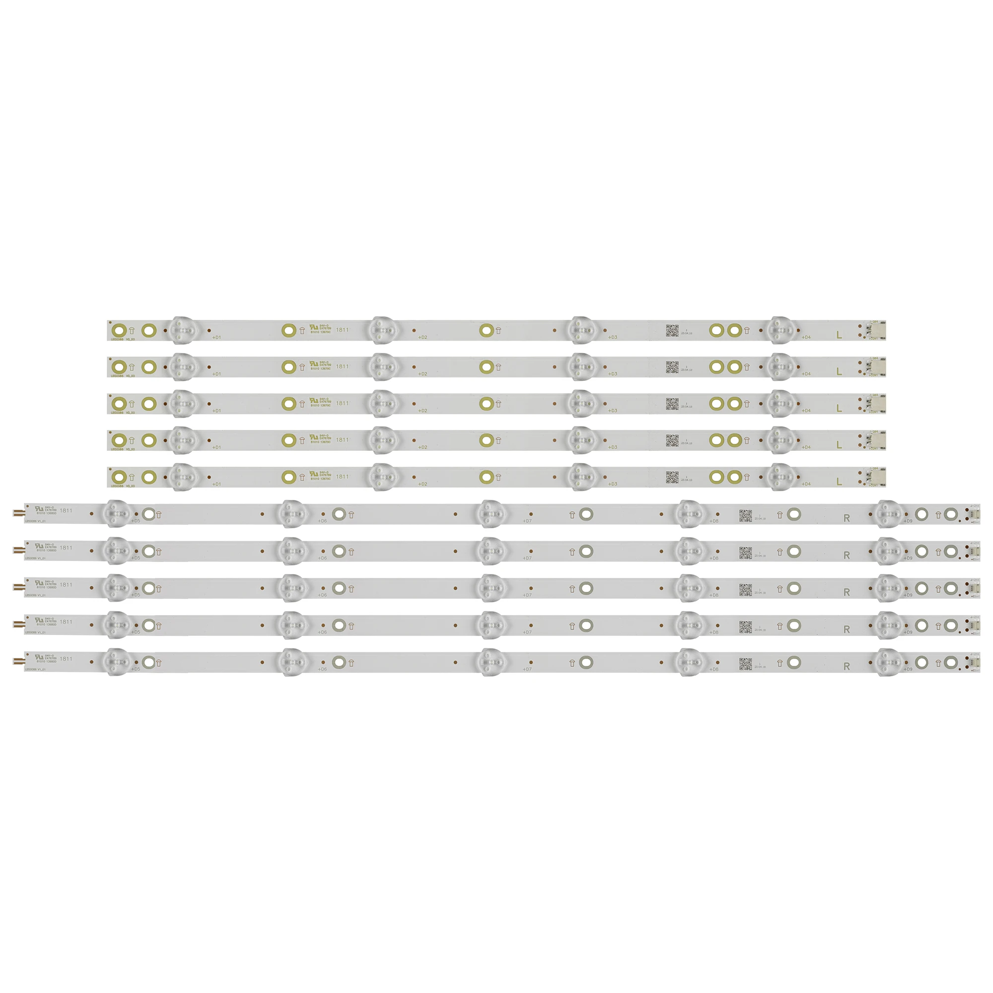 Новинка Светодиодный шт./компл. Светодиодная лента для подсветки 50PUS6162 50PUS6703 50PUS6753