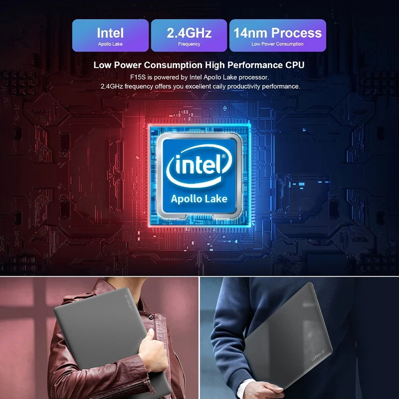 

US Captain Teclast F15S 15.6-inch 8+128GB Windows10 Laptop 1920x1080 Notebook Intel Apollo Lake Laptops 8GB RAM 128GB SSD