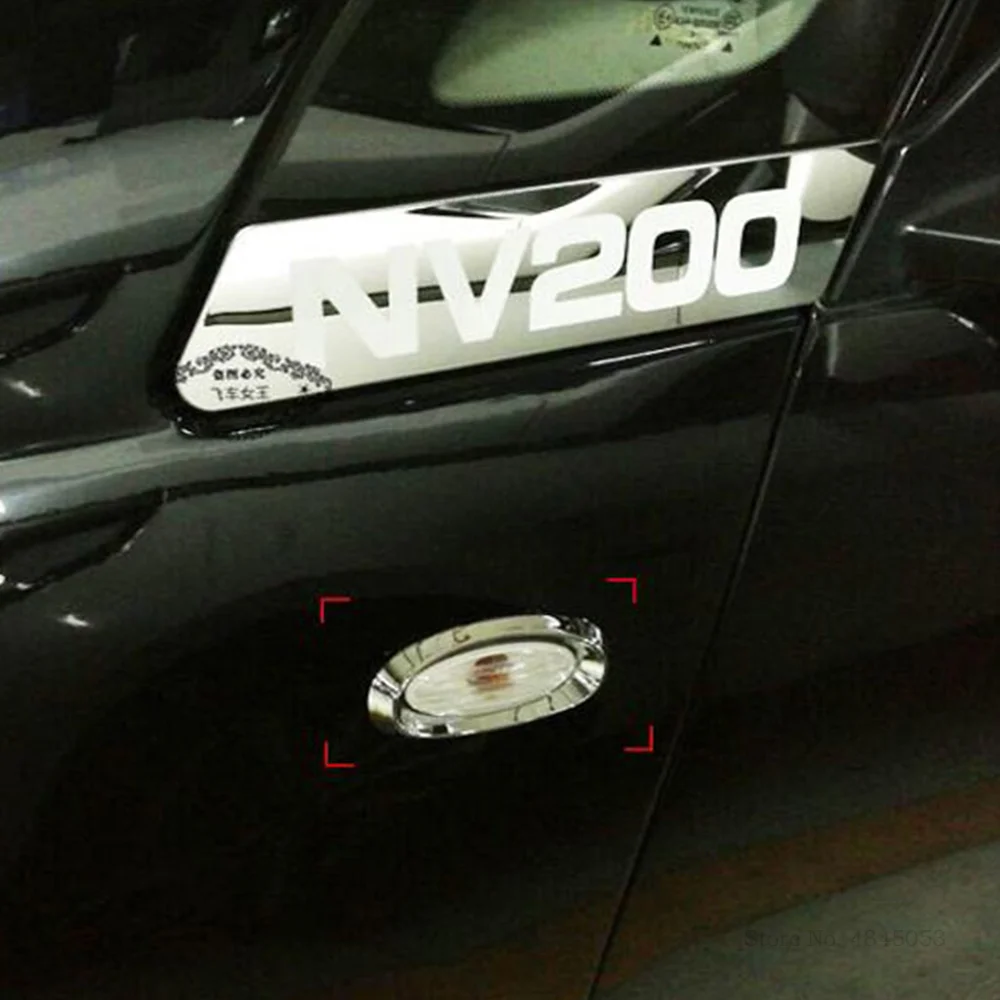 AITWATT для NISSAN NV200 Evalia 2010-2018 ABS Хромированная боковая крышка авто поворотника