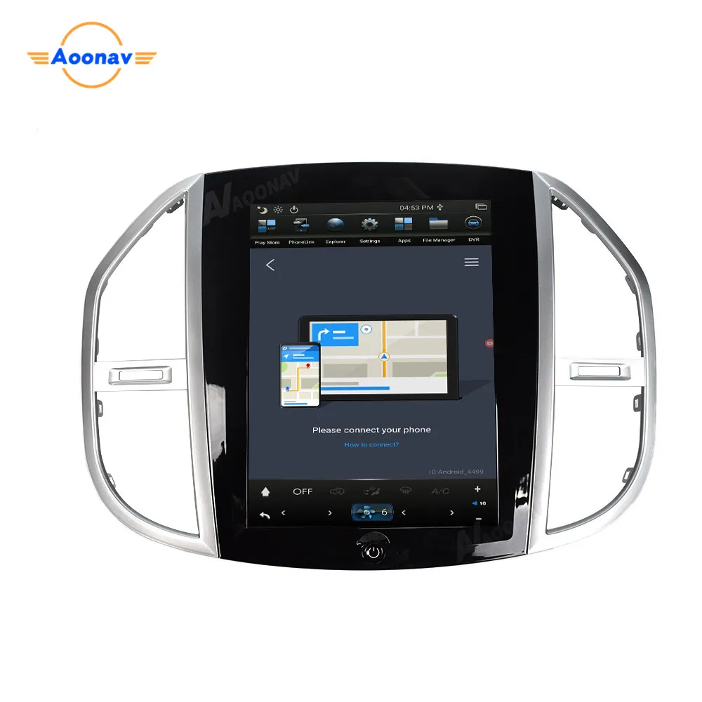 Автомагнитола 2DIN android мультимедийный плеер для Mercedes Benz Vito 2016-2019 сенсорный экран