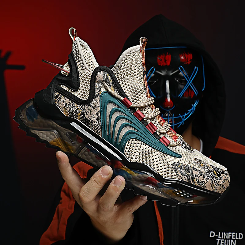 

Мужские классические повседневные кроссовки, дышащая сетчатая спортивная обувь с низким вырезом, Нескользящие, амортизирующие, для прогул...