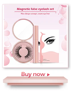 5 Magnetic Eyelashes natural False Eyelashes Magnet Lashes Magnetic Liquid Eyeliner& Magnetic False Eyelashes& Tweezer Set