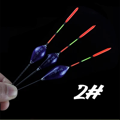 2 1pcs Carp Fishing Line Bobber Group Composite Material For Fish Tackle Vertical Fishing Accessories - Color: 2