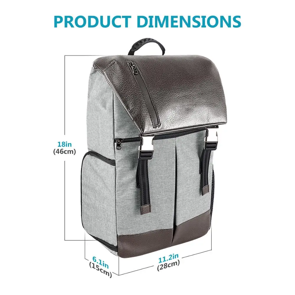 neewer camera backpack waterproof camera case bag ipx5 waterproof large capacity side access with 15 6 inch laptop compartment free global shipping