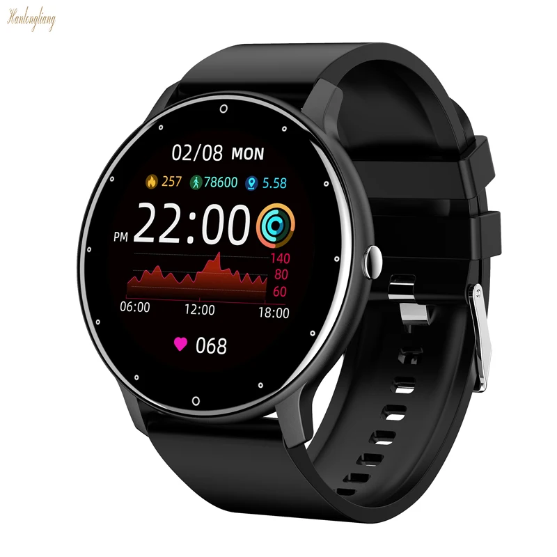 

2021 new women's or men's smart watch fitness sports watch IP67 waterproof Bluetooth suitable for iPhone Android Xiaomi Huawei