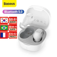 baseus wm01 true tws wireless earphones bluetooth 5 0 earphone hd headphones touch control earbuds for iosandroid headphones