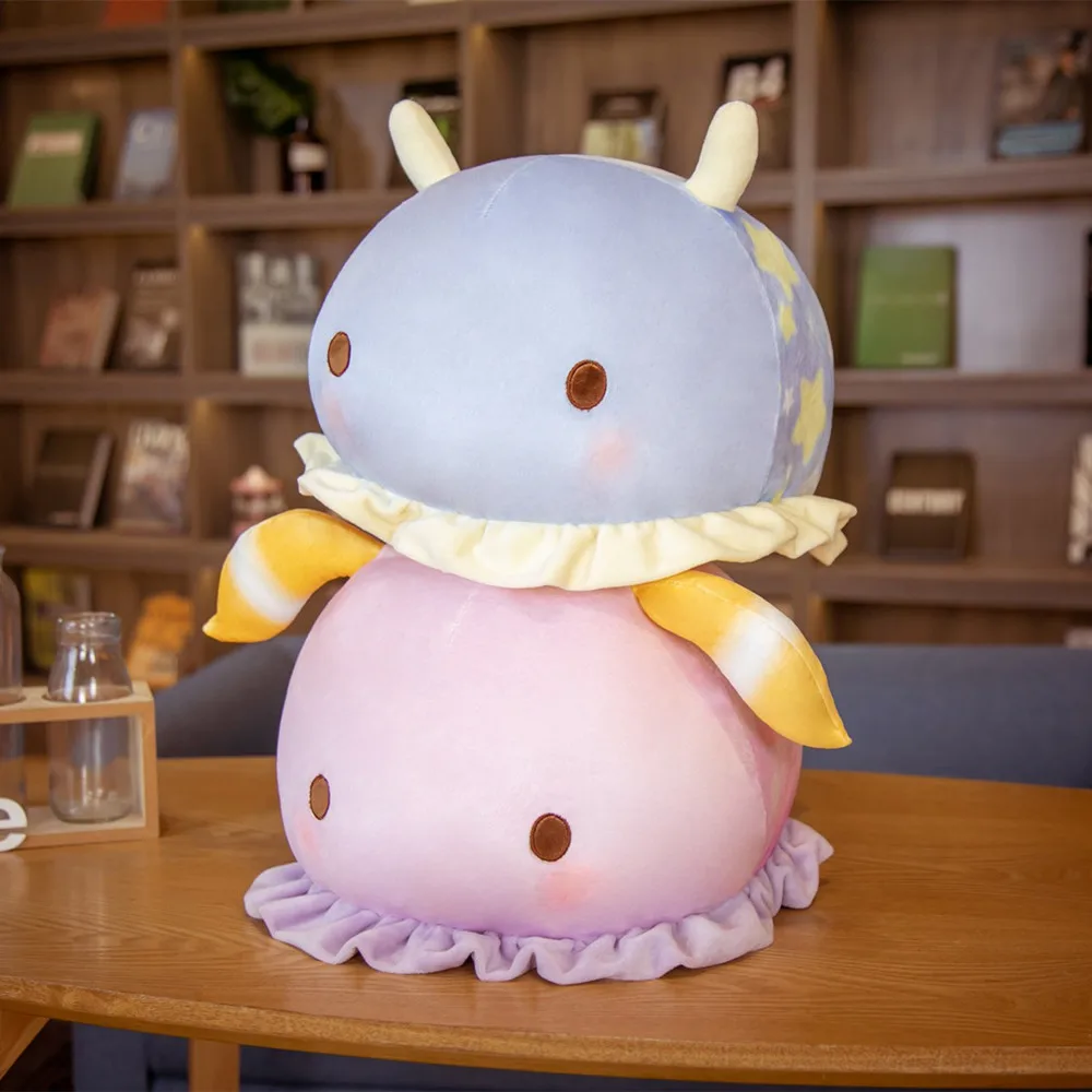 

Kawaii Manatee Plush Toy Anime Sea Cow Stuffed Animal Plushie Pillow Soft Kids Sleeping Companion Plushie Doll
