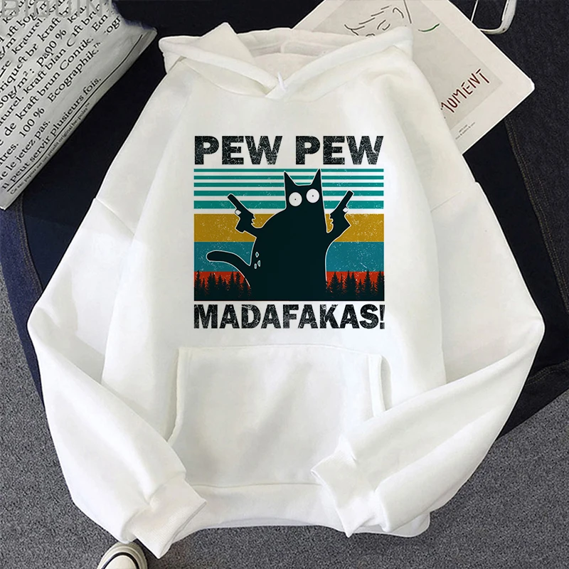 

Pew Pew Madafakas Koop Hoodie Sudaderas Harajuku Aesthetic White Top Hoodies Women 2021 New Winter Fashion Y2k Casual Sweatshirt