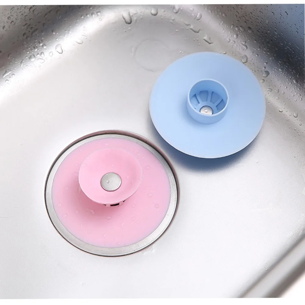 1 шт. силиконовая трапная пробка для волос ванной комнаты кухонного бассейна