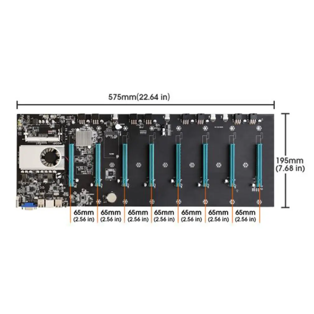 btc s37 mining motherboard hdmi compatible 8 gpu bitcoin mining for graphic 8 card cryptocurrency desktop mining btc motherboard free global shipping
