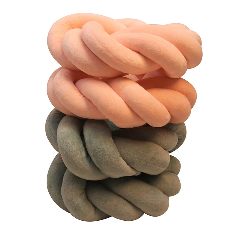 Творческий узлом мяч Подушка Талия задняя подушка домашний диван кровать Декор