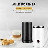 electric milk frother auto foamer coffee maker egg beater chocolate stirrer mini portable non slip bottom milk mugs kitchen tool