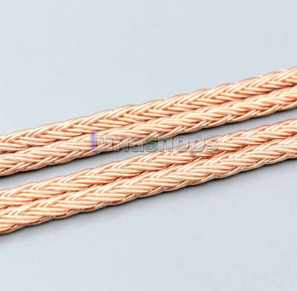 LN006749 2 5 мм XLR сбалансированный 16 Core 99% 7N OCC кабель для наушников Pioneer Amiron Home Aventho