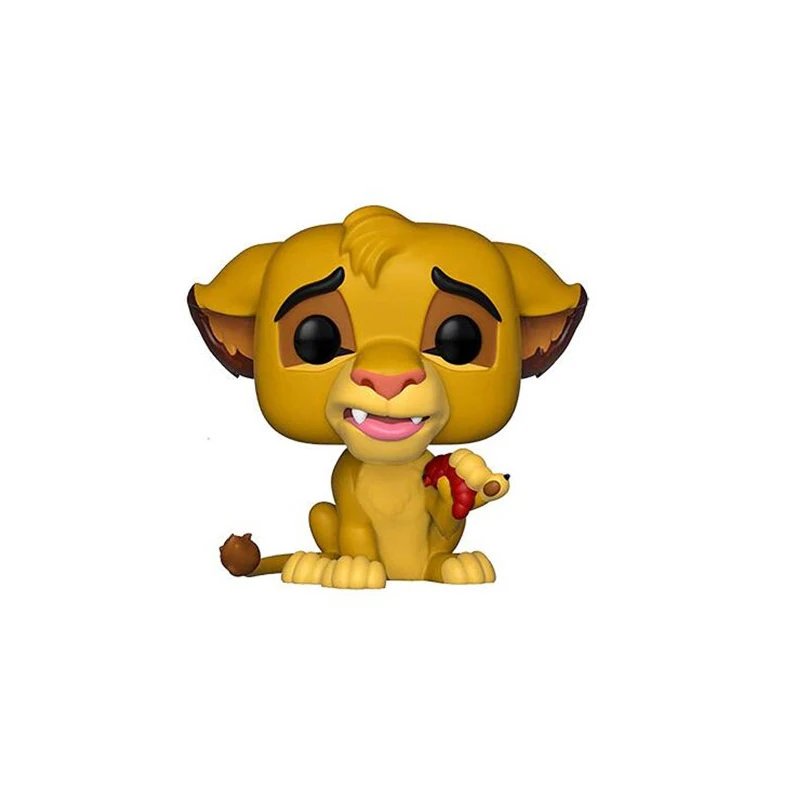 496 FUNKO POP disney мультфильм фильм лев Король-SIMBA LUAU PUMBAA MUFASA ПВХ фигурка Коллекционная модель игрушки для Chlidren Рождественский подарок - Цвет: 496