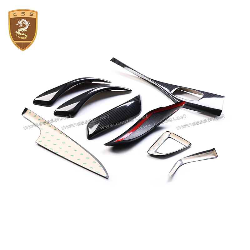 Внутренняя отделка из настоящего углеродного волокна набор для приборной панели