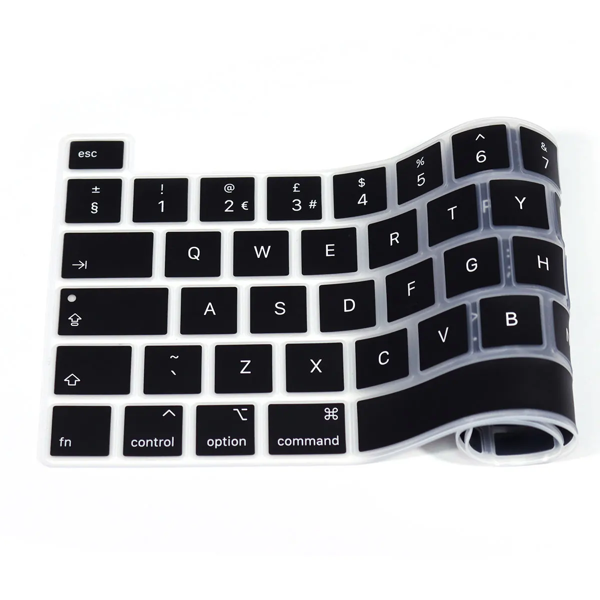 Мягкий чехол для клавиатуры Macbook new Pro 13 2020 A2338 M1 Chip EU US Силиконовая