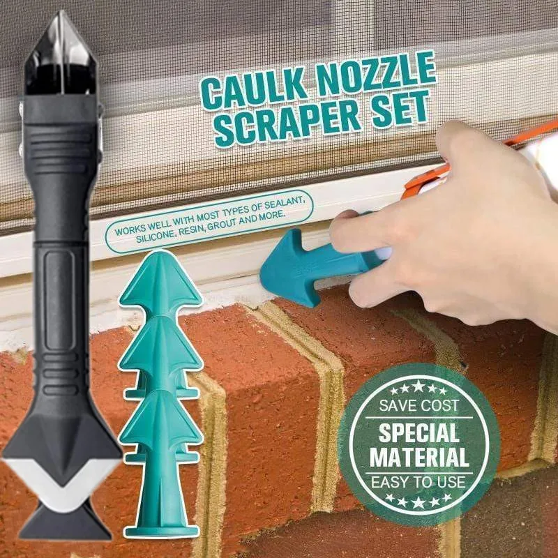

2021 New 3 in 1 Silicone Sealant Remover Tool Kit Scraper Caulk Mould Smooth Finisher Scraper Grout Removal Useful Tool For Home