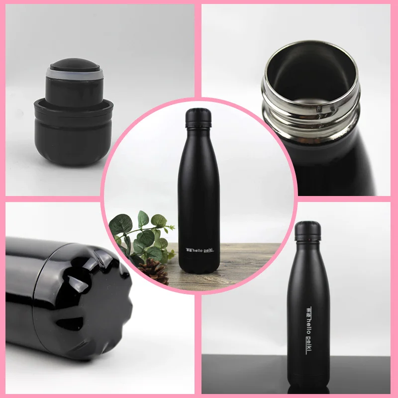 500 мл изолированный термос из нержавеющей стали Спортивная бутылка для воды