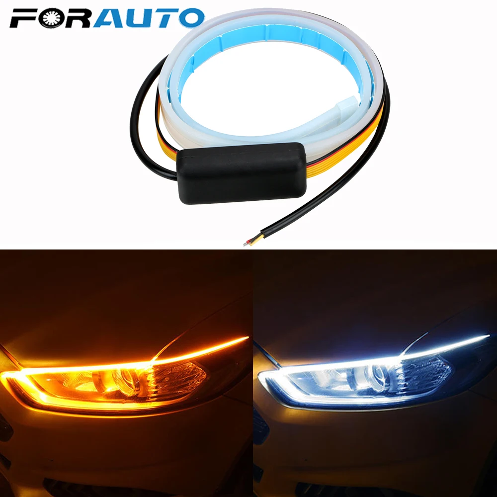 1/комплект из 2 предметов на очень тонком каблуке авто DRL светодиодный Габаритные