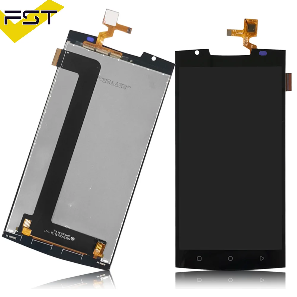 Черный для Oukitel K10000 Pro ЖК-дисплей+ сенсорный экран протестированный ЖК-дигитайзер замена стекла для Oukitel K10000 Pro