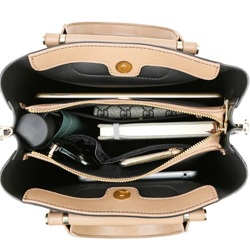 

High Quality Bags for Women 2020 Fashion Genuine Leather Shoulder Bucket Bag Luxury Brand Purses and Handbags Channels Bolso Gg