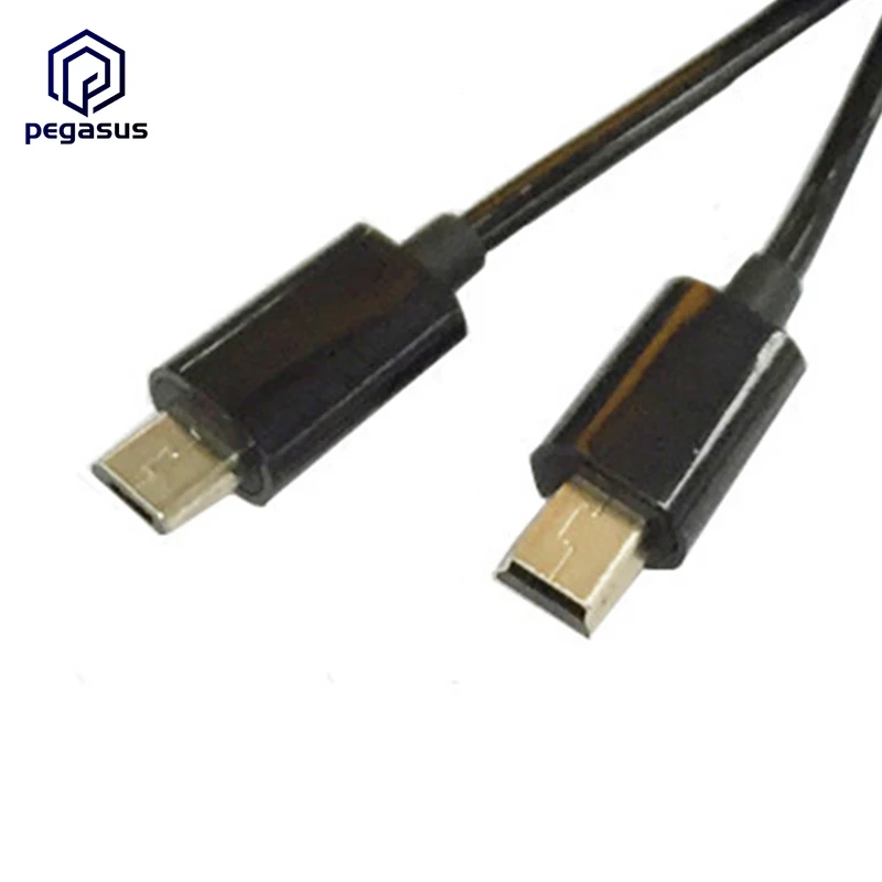 3FT Spiral Coiled Micro USB B 5Pin Male to Mini 5-Pin Adapter Charging Cable For Power Bank | Электроника