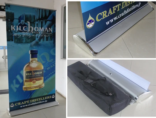 Высококачественный развернутый баннер с широкой основой подставки для баннеров