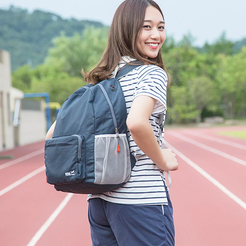 Повседневный открытый маленький складной рюкзак для мужчин и женщин