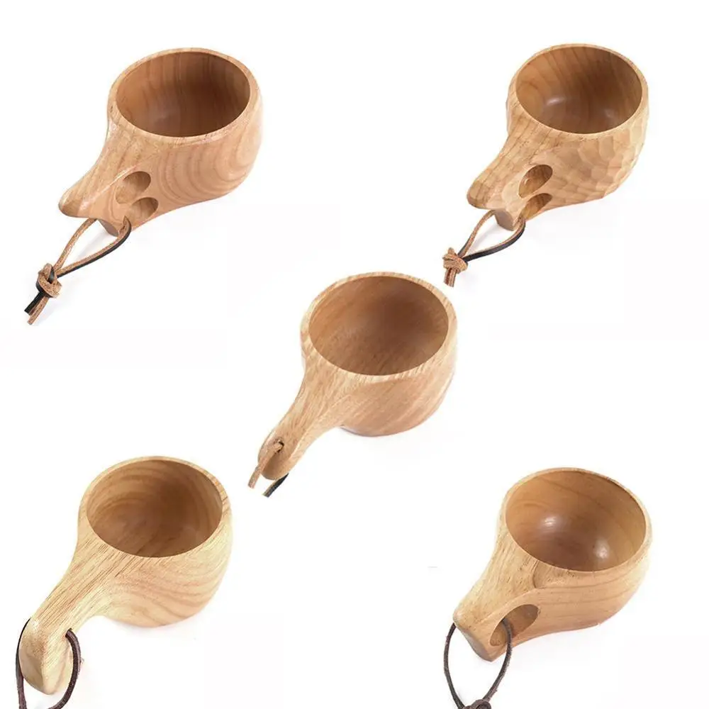 

Chinese Portable Wood Coffee Mug Rubber Wooden Tea Drinking Mugs Drinkware Cups Water Milk Gift Juice Lemon Teacup Handmade B2B5