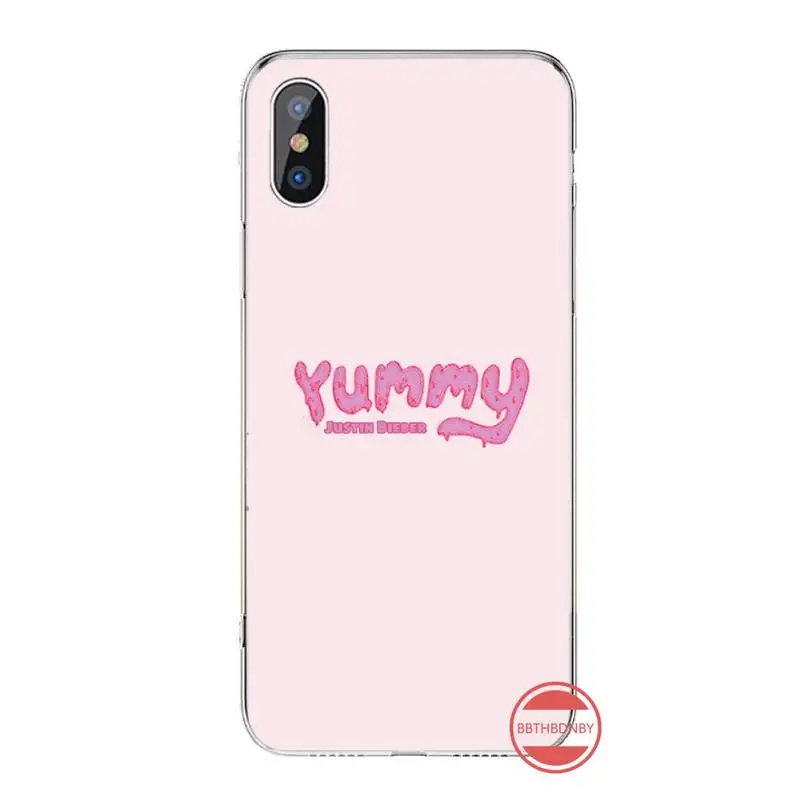 

Yummy new song Justin Bieber Anti-fall coque luxury Phone Case coque For iphone 12 5 5s 5c se 6 6s 7 8 plus x xs xr 11 pro max