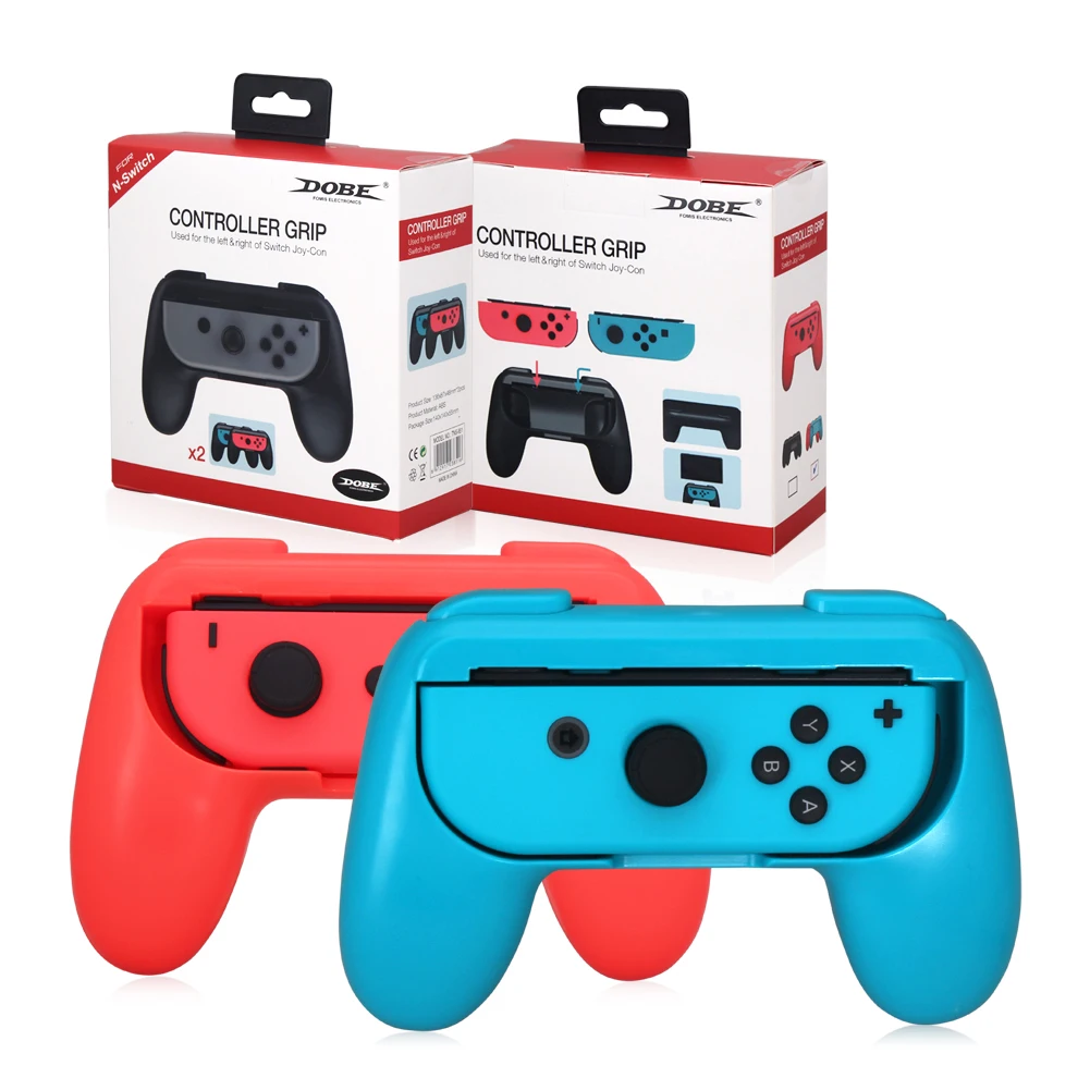 

2 Pcs Game Joy-con Handle Grip Gaming Console Stand Comfortable Controller Holder for Nintendo Switch Dual Double Players Game