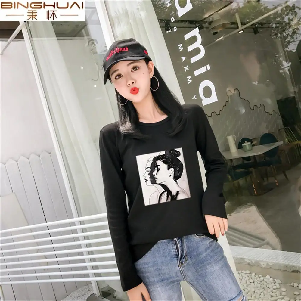 

New Fashion T shirt Woman Spring Summer Girls Print Short Sleeve O Neck Cotton Spandex Women Top Slim Fit Soft Women Tshirt