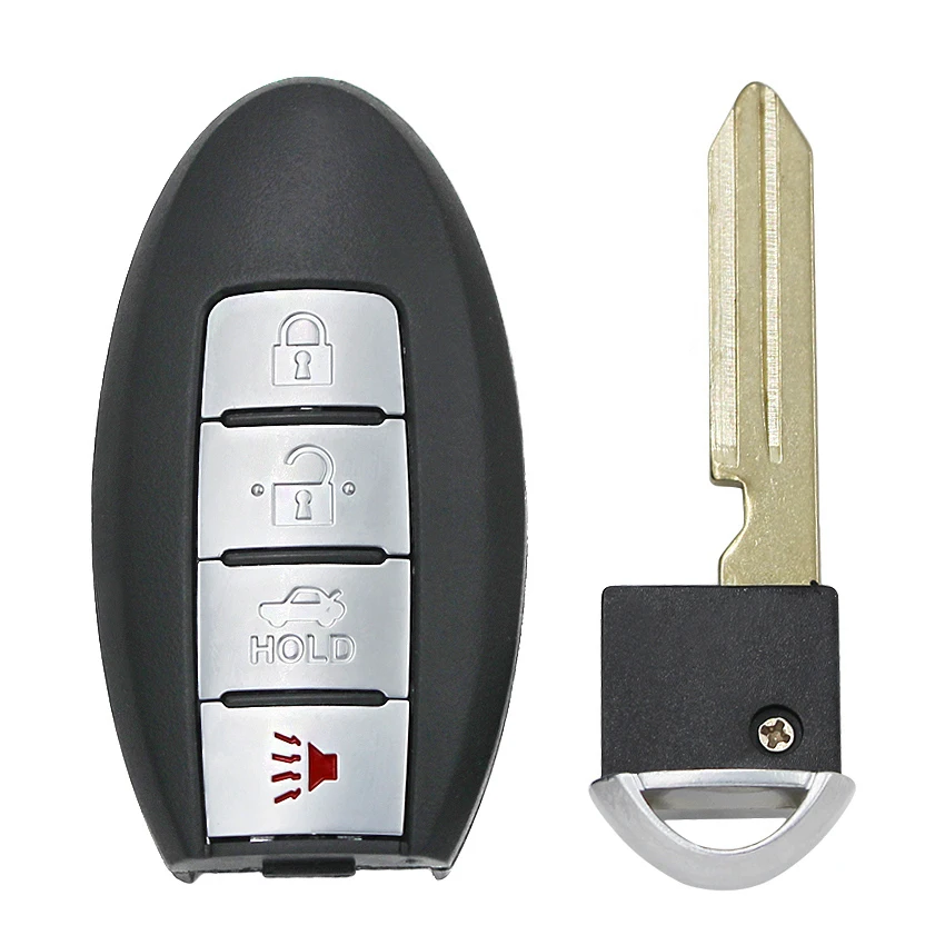 3 + 1 кнопки Smart Remote Key Keyless Entry 4 для Nissan Altima Maxima Murano KR55WK48903 со встроенным ключом|Ключ