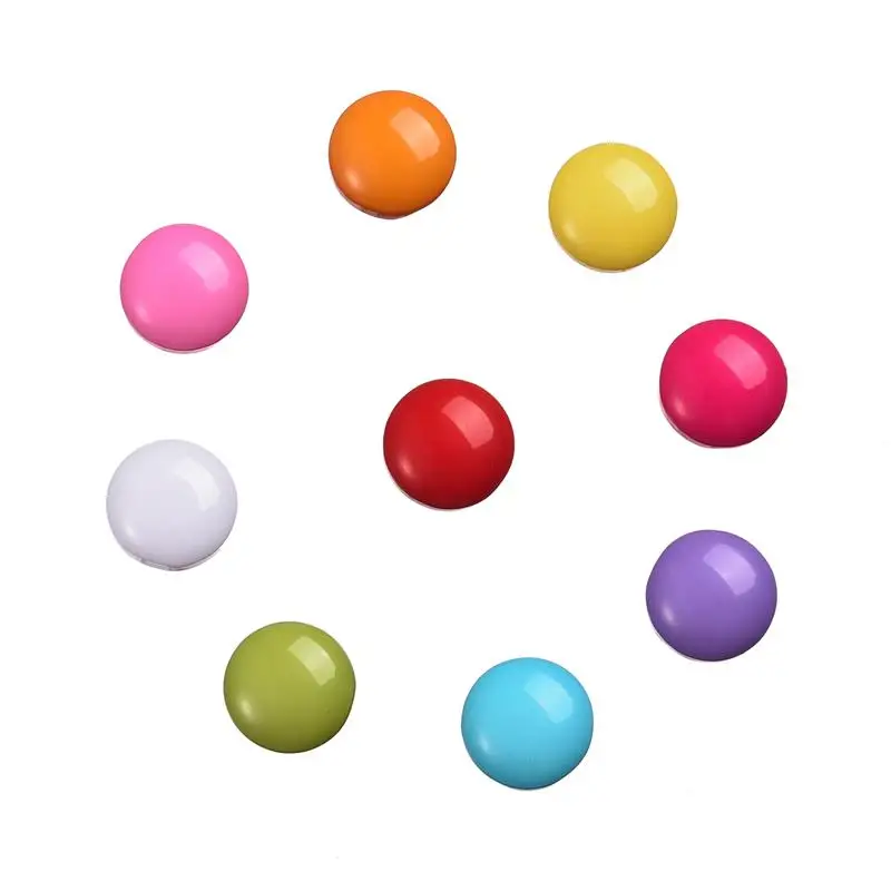 200 шт. смешанные мульти круглые полимерные пуговицы шитье для одежды детская