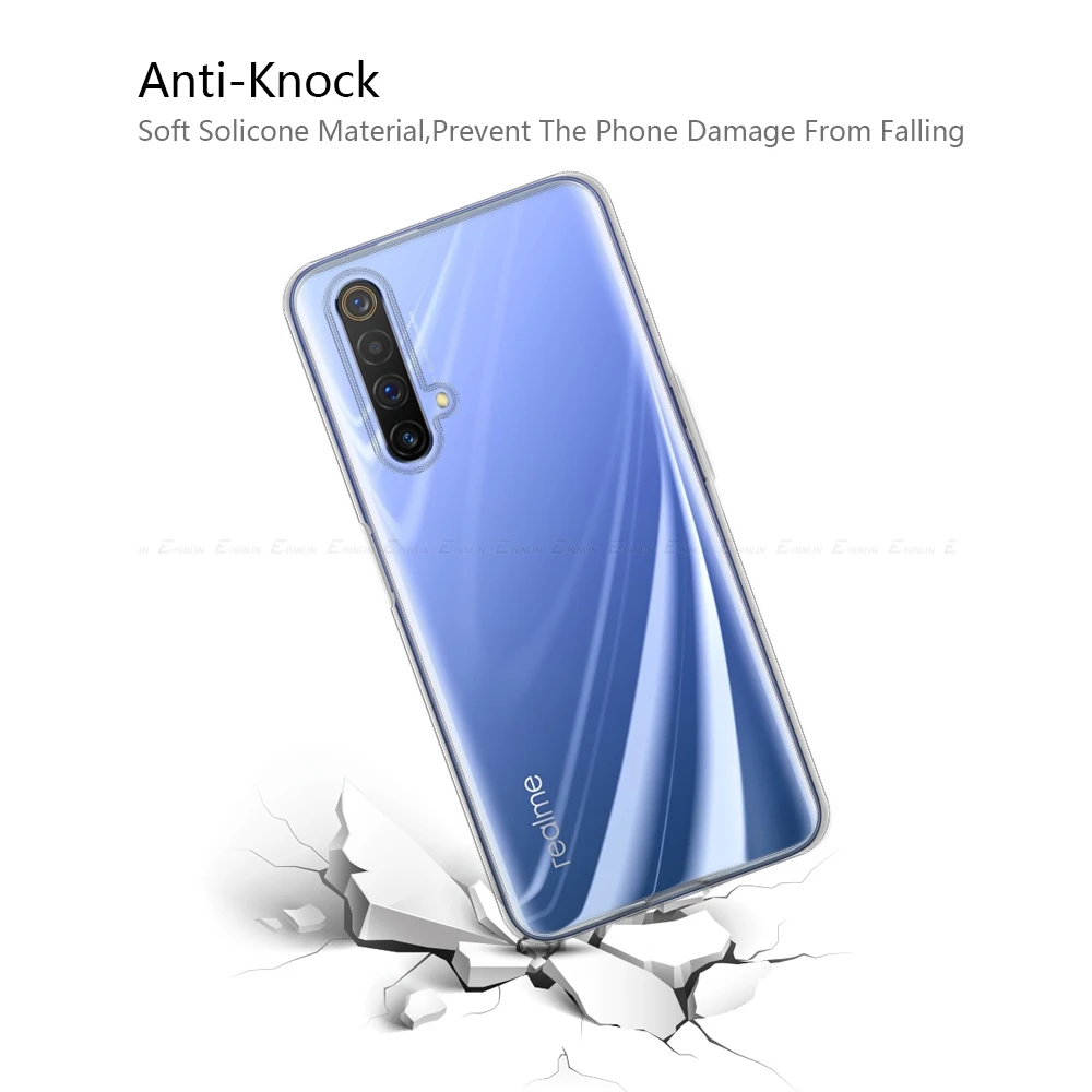 ultra thin slim clear soft tpu case for oppo realme x7 max x2 xt x50 pro x50m x3 super zoom silicone back phone cover free global shipping