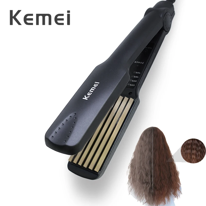 

Electric Professional Ceramic Hair Straightener New Fast Warm-up Curler Chapinha Fashion Straightening Irons Styling Tools D41