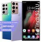 Разблокированные оригинальные телефоны на базе Android, смартфон с экраном 6,7 дюйма, сотовый телефон с двумя SIM-картами и камерой, мобильный телефон с поддержкой 4G, разблокировка по лицу и отпечатку пальца