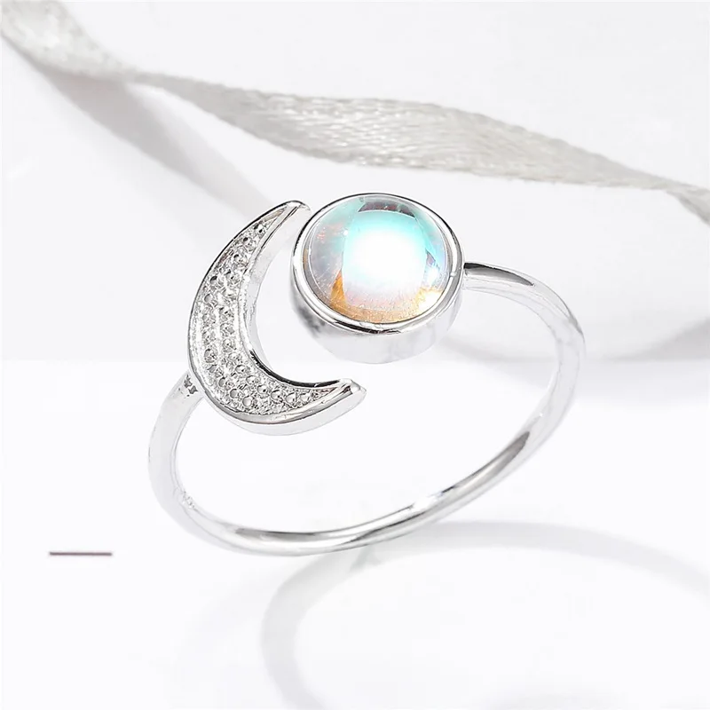 Женское кольцо из серебра 925 пробы с цирконом AAA | Украшения и аксессуары