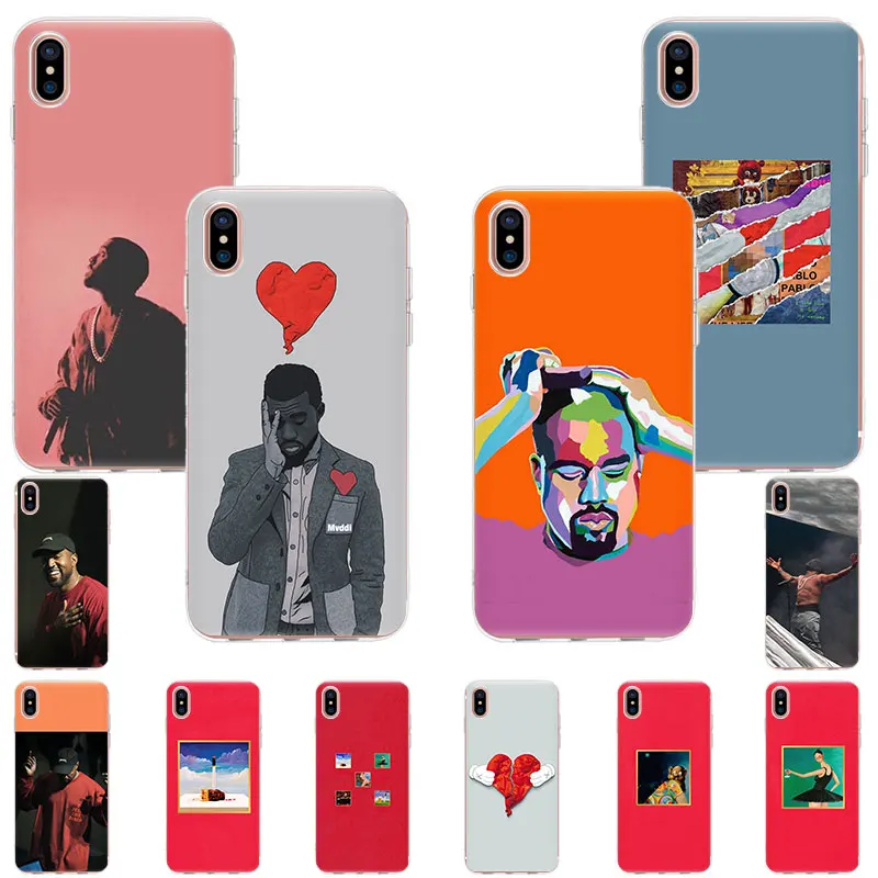 Чехол для Телефона Power Kanye Omari West iPhone 12 11 Pro X XR XS Max SE2020 7 8 6 6s Plus 5s мягкая задняя крышка