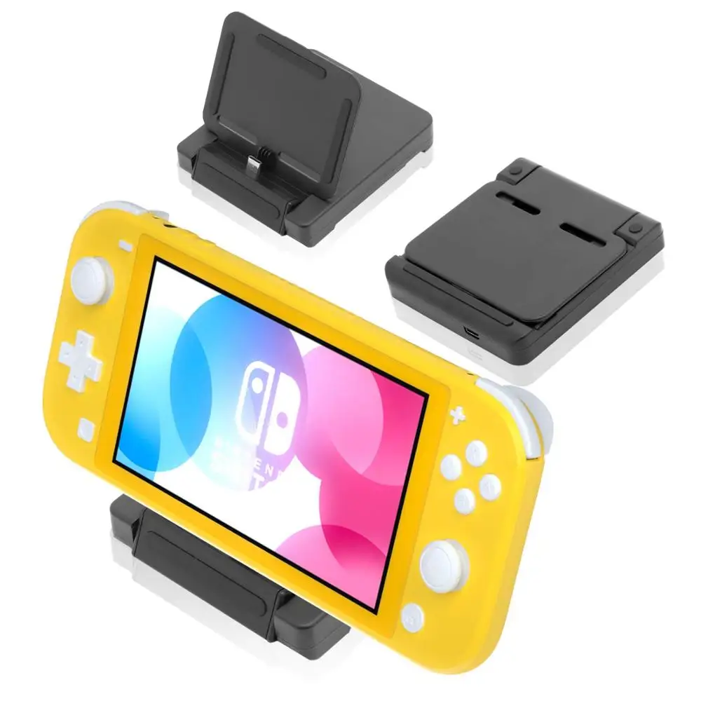 Зарядная док станция для Nintendo Switch Lite зарядная подставка и переключатель с 2