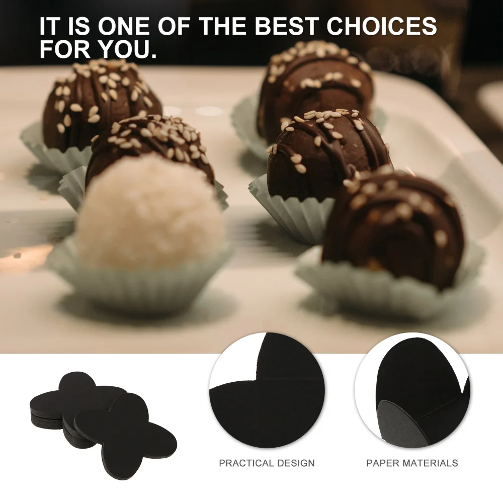 100 шт. Бумага конфет в виде шнуровки Декор подноса вкладыш упаковка оболочки