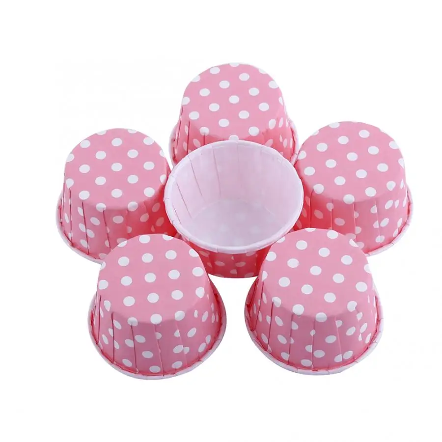 100 шт. Бумажные Формочки для кексов|Формы тортов| |